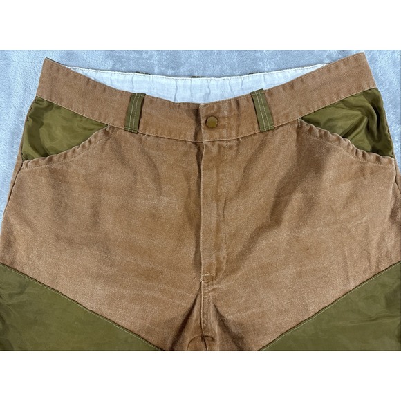 Vintage Game Winner Pants Mens 38x27 Upland Brush‎ Guard Double Knee Hunting - Picture 7 of 16